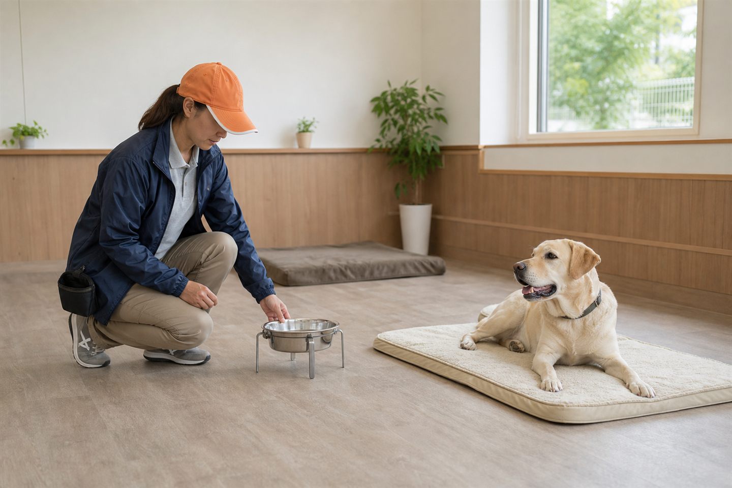 大型犬のお預かりイメージ